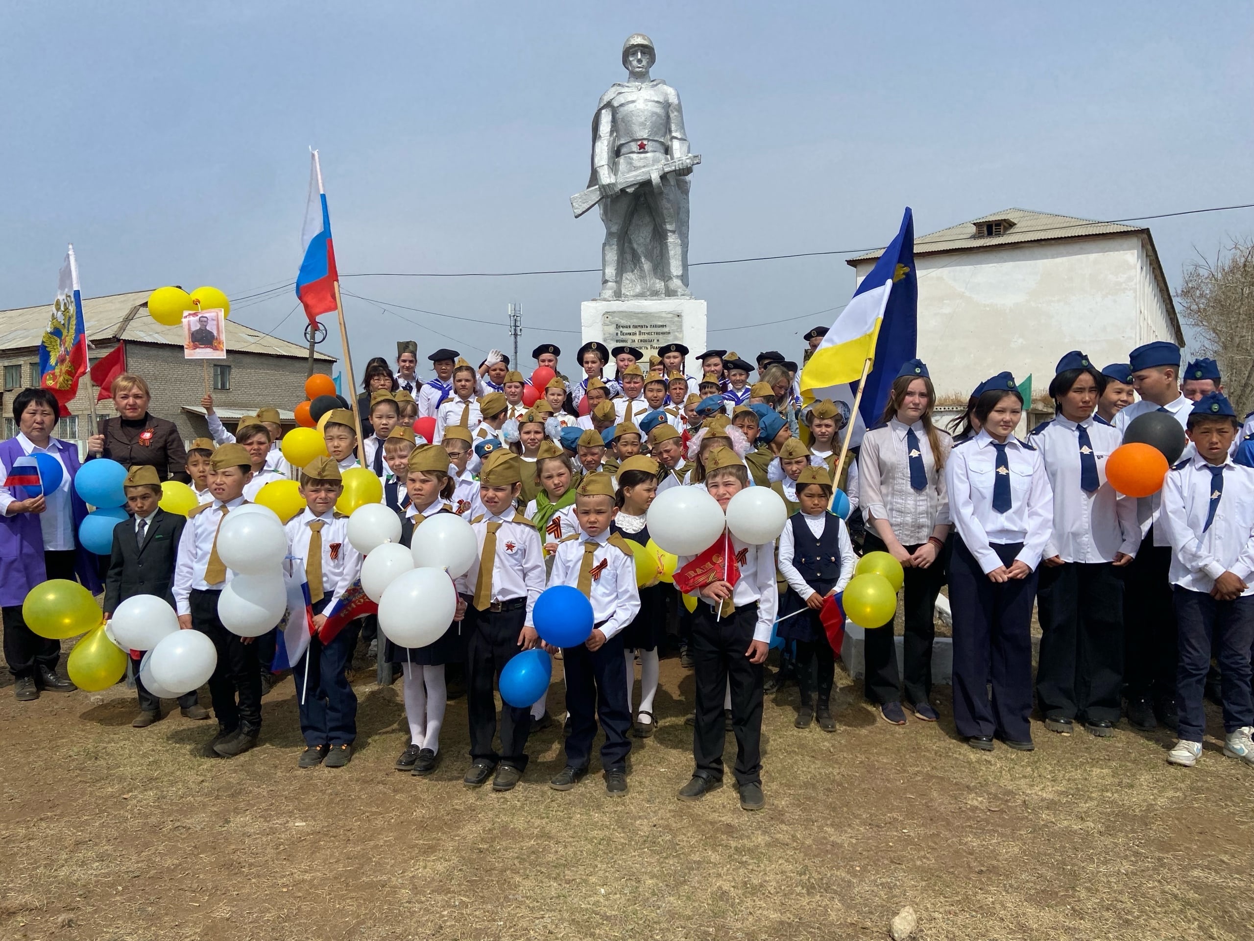Митинг ,посвященный 78- ой годовщине Победы.